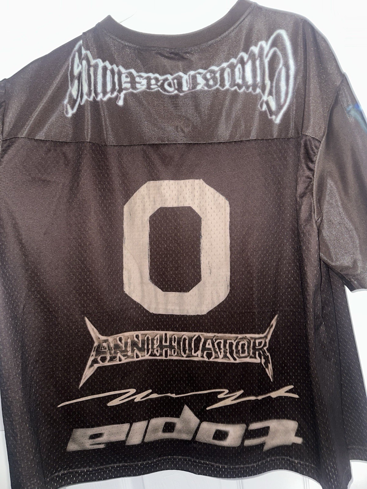 Travis Scott MetLife One Night in Utopia Football Jersey Size Large gallery