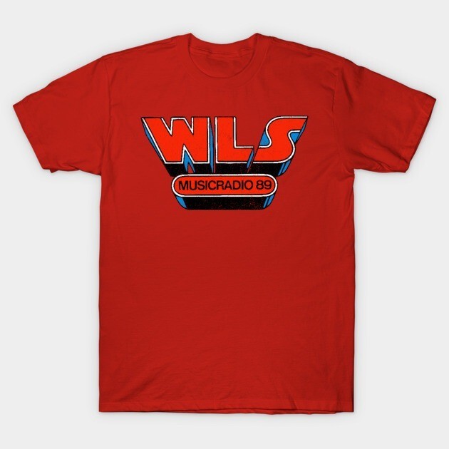 Rare Vintage WLS Chicago 80s Rock Radio Station TShirt Unisex All Size S to 4XL