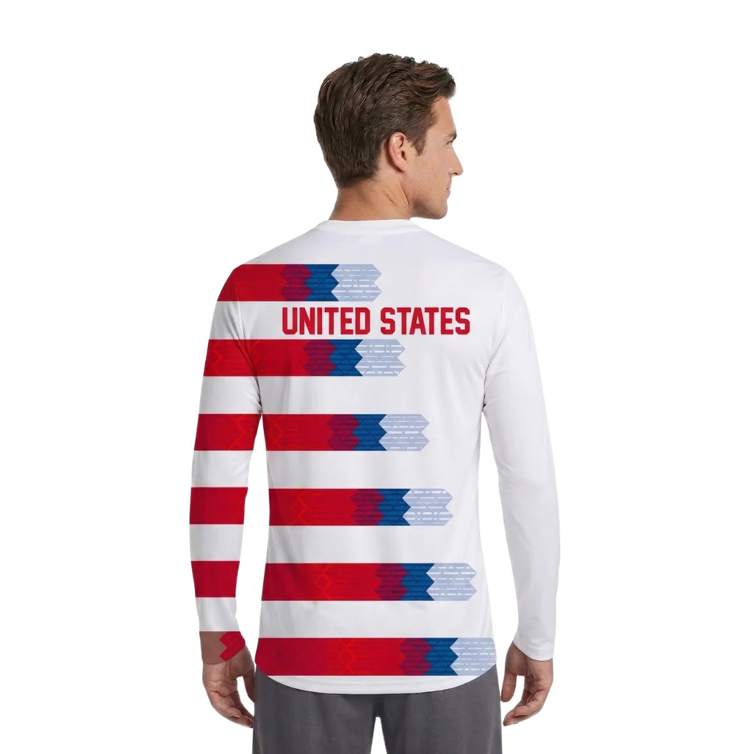 USA Soccer Jersey Replica White 1/4 Zip- PreSale. Ships in 7 days gallery