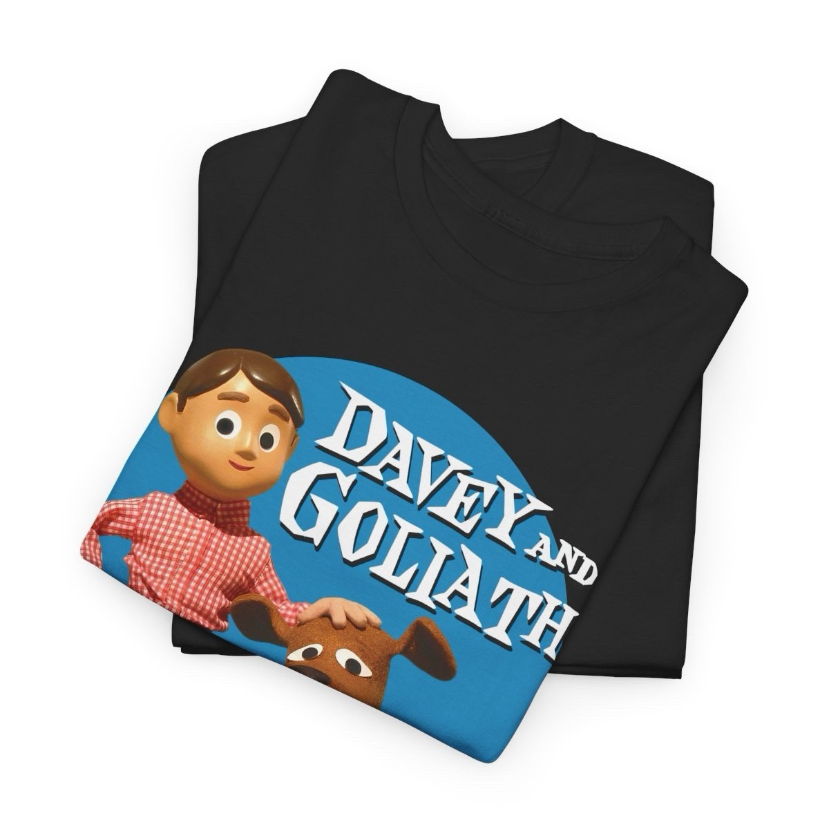 Davey And Goliath T Shirt - 60’s TV Animation Classic Retro Tee - New gallery