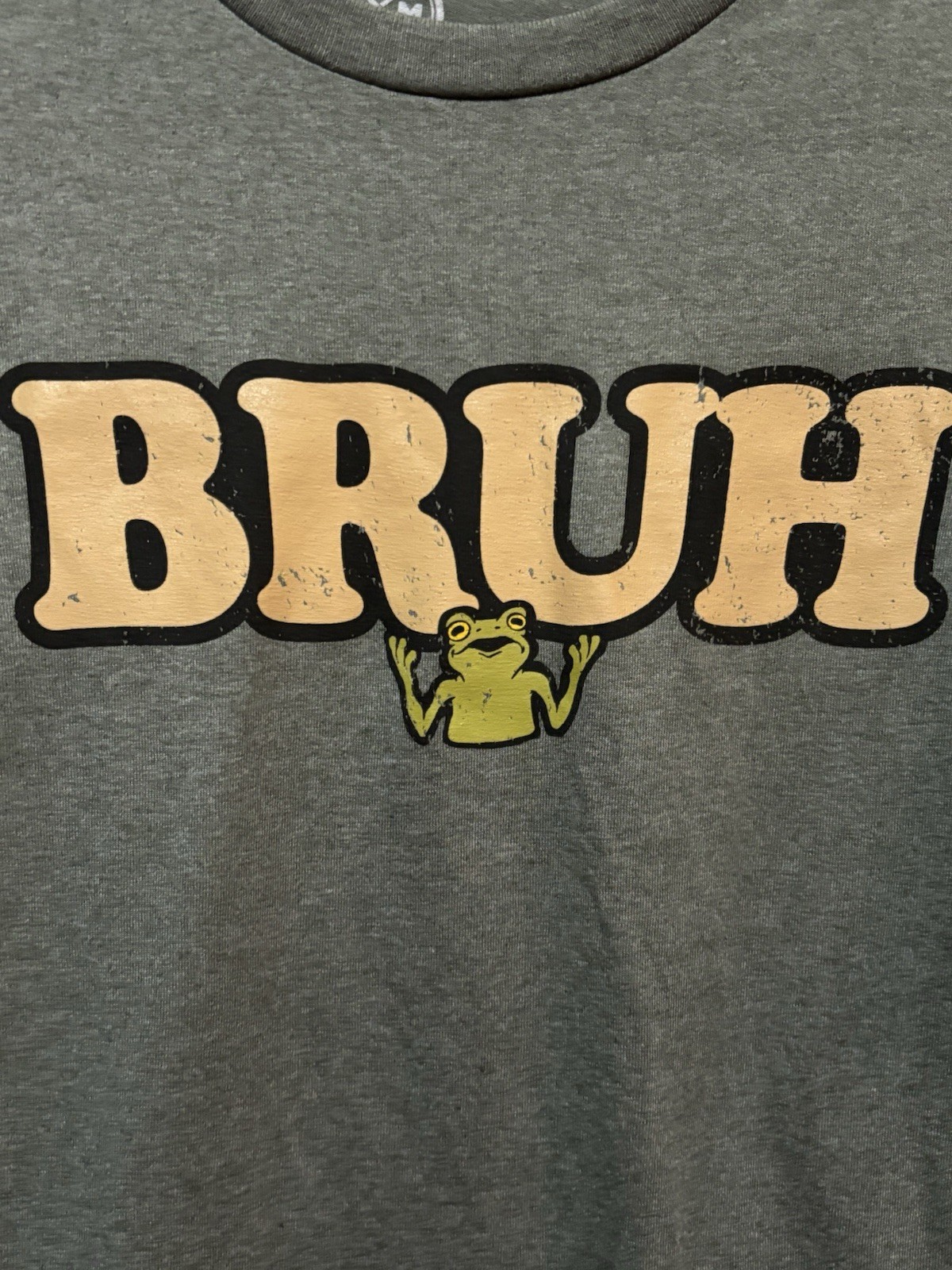 BRUH Size XL Graphic T-Shirt Tee Shirt Adult Unisex 50 Cotton 50 Poly NWT gallery
