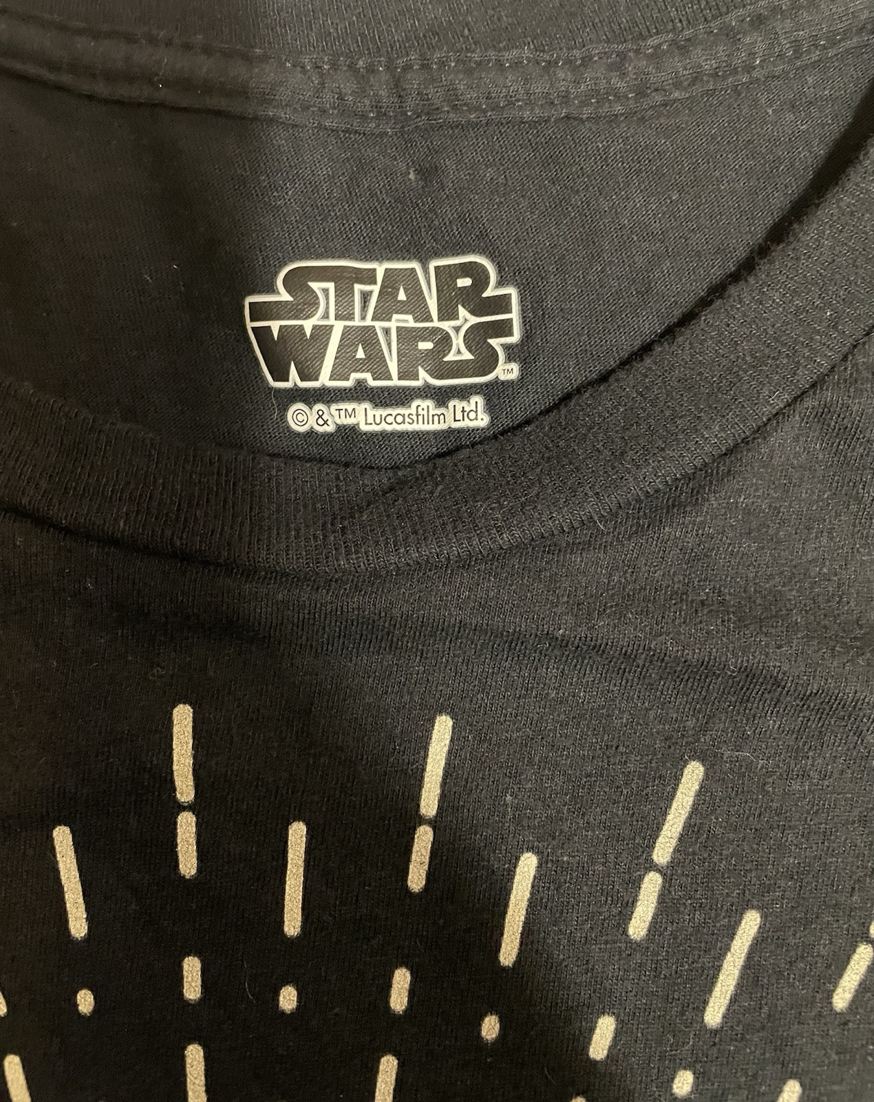 Star Wars Lucas Film Darth Vader Diamond Eyes T Shirt 3XL gallery