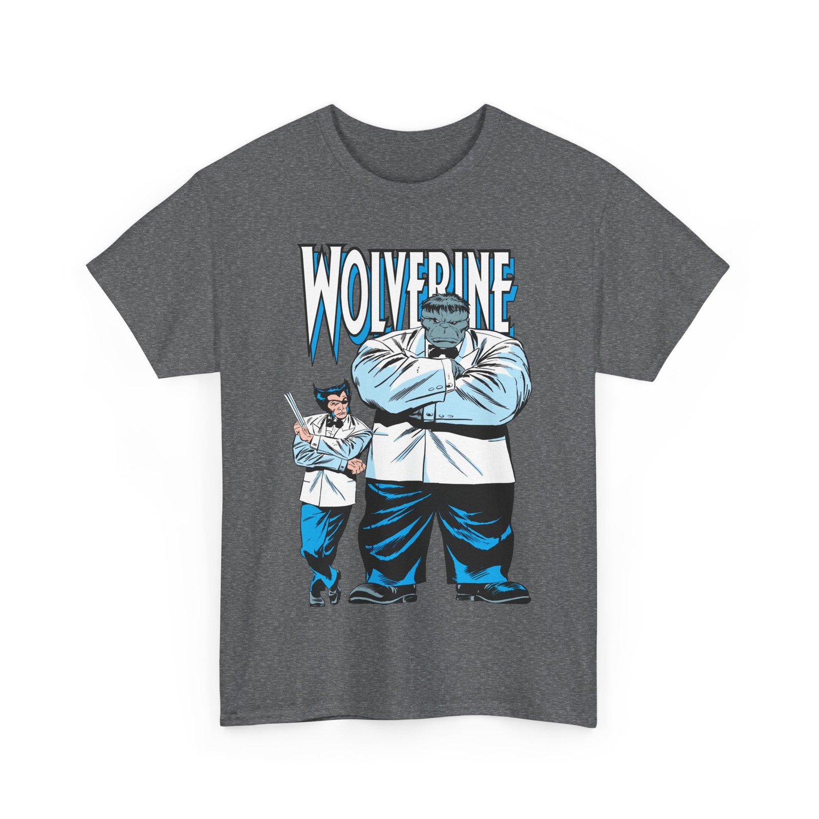 Wolverine & Hulk T-Shirt - Patch & Joe Fix-It - John Buscema Art - Marvel Comics gallery