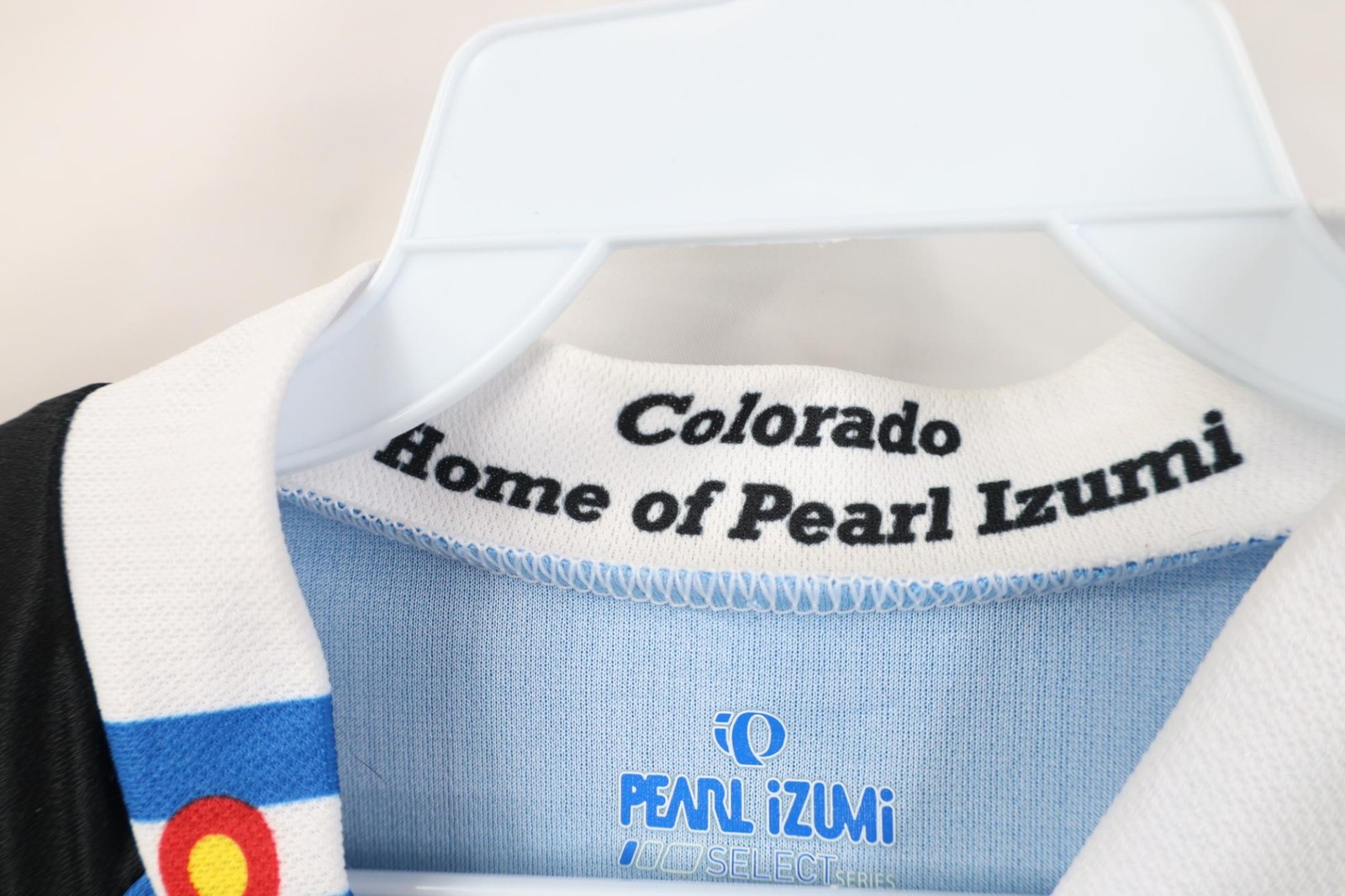 Vintage Pearl Izumi Mens Large Colorado All Over Print Bicycle Cycling Jersey gallery
