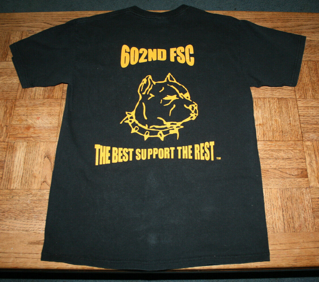3 Men's Black T-Shirts Sz M 1-Ft. Knox Ky Headhunterz, 2-602nd FSC gallery