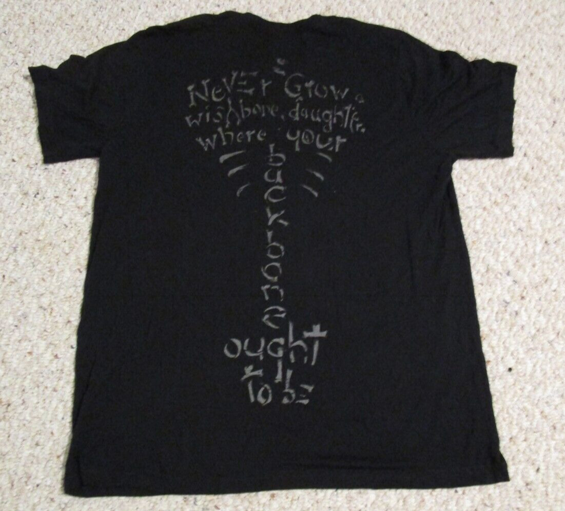 Human Unlimited Men's Large Black T Shirt Spine Backbone Bones gallery