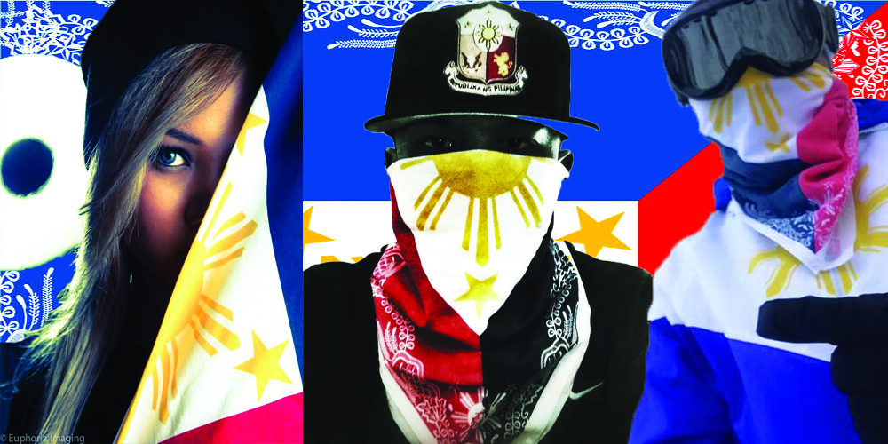Filipino Flag bandana Philippines Pinoy Pinay 3 stars And Sun gallery