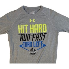 Under Armour Loose 2017 Men’s Baseball College World Series T-Shirt Size Small