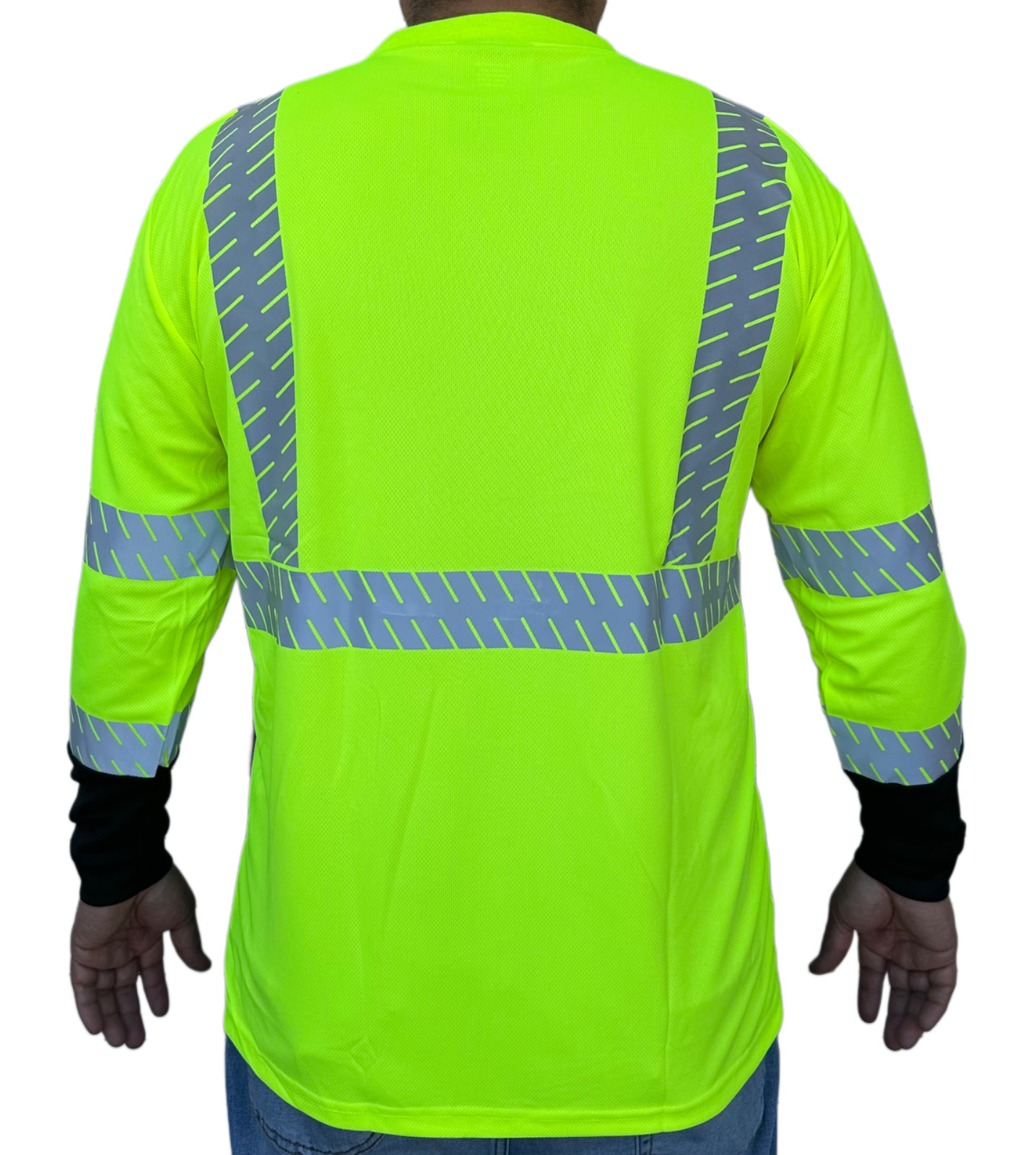 Crew Yellow Safety Shirt Reflective High Visibility ANSI Class 3/Level 2 Type R gallery