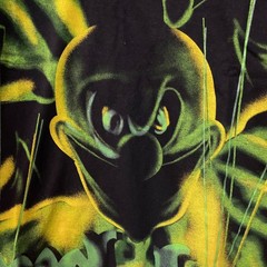 Endless Denim “The Green Clown Puppet Master” Complex T-Shirt Small