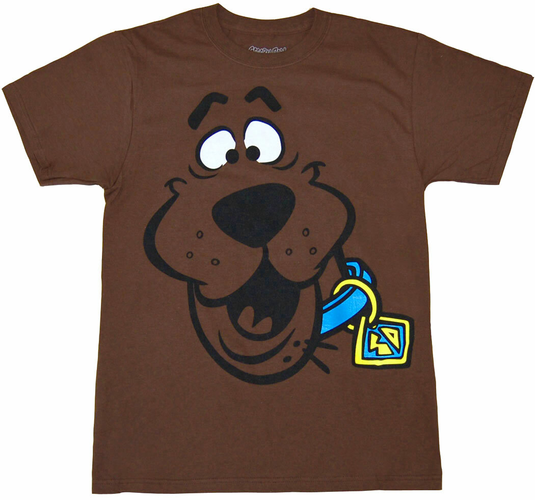 Scooby Doo Face Adult T-Shirt gallery
