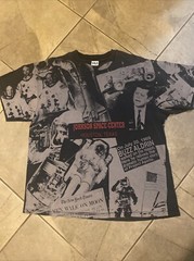 Vintage 90s Johnson Space Center Houston Texas JFK NASA Space City AOP Size XL