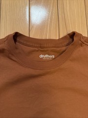 DRUTHERS NYC Men’s Classic Organic Cotton T-Shirt Size S Terra Cotta NWT