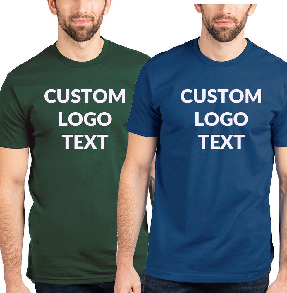 Custom Text, Logo, Design, Next Level – Unisex Cotton T-Shirt – 3600, dad gift