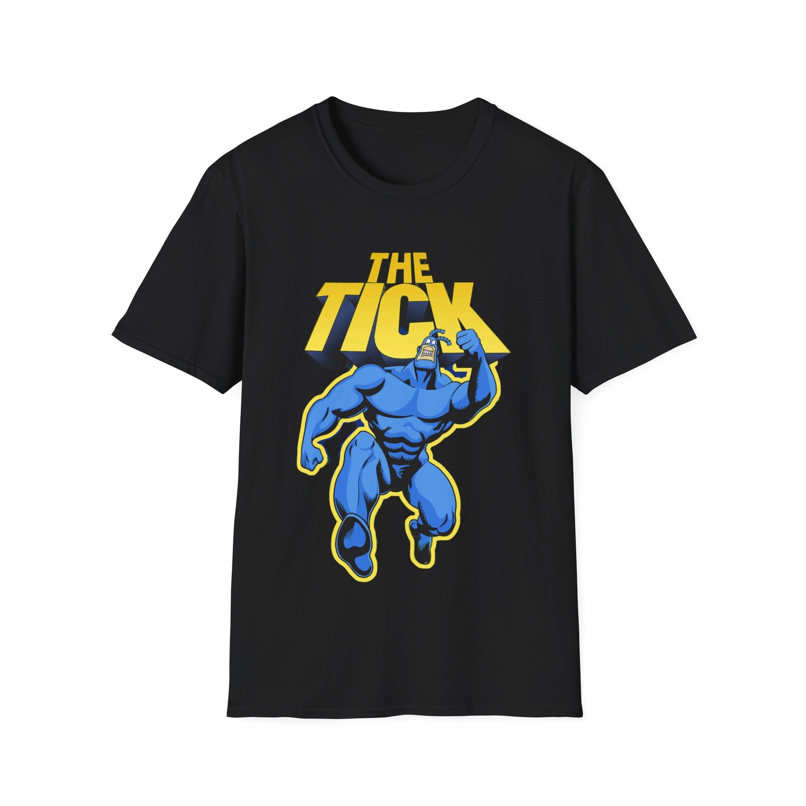 The Tick T-Shirt, The Tick Unisex Softstyle T-Shirt gallery