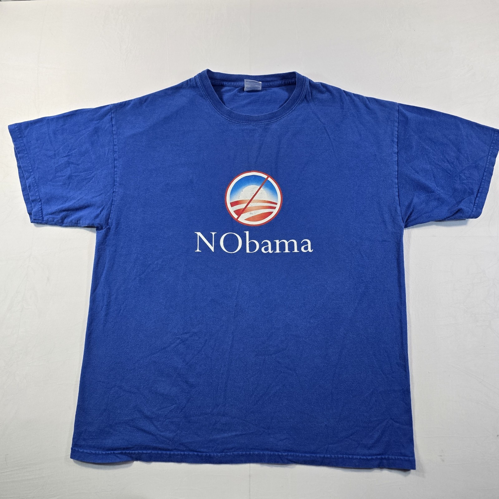 Vintage NOBama Biden Obama Anti Politcal T Shirt Size XL gallery