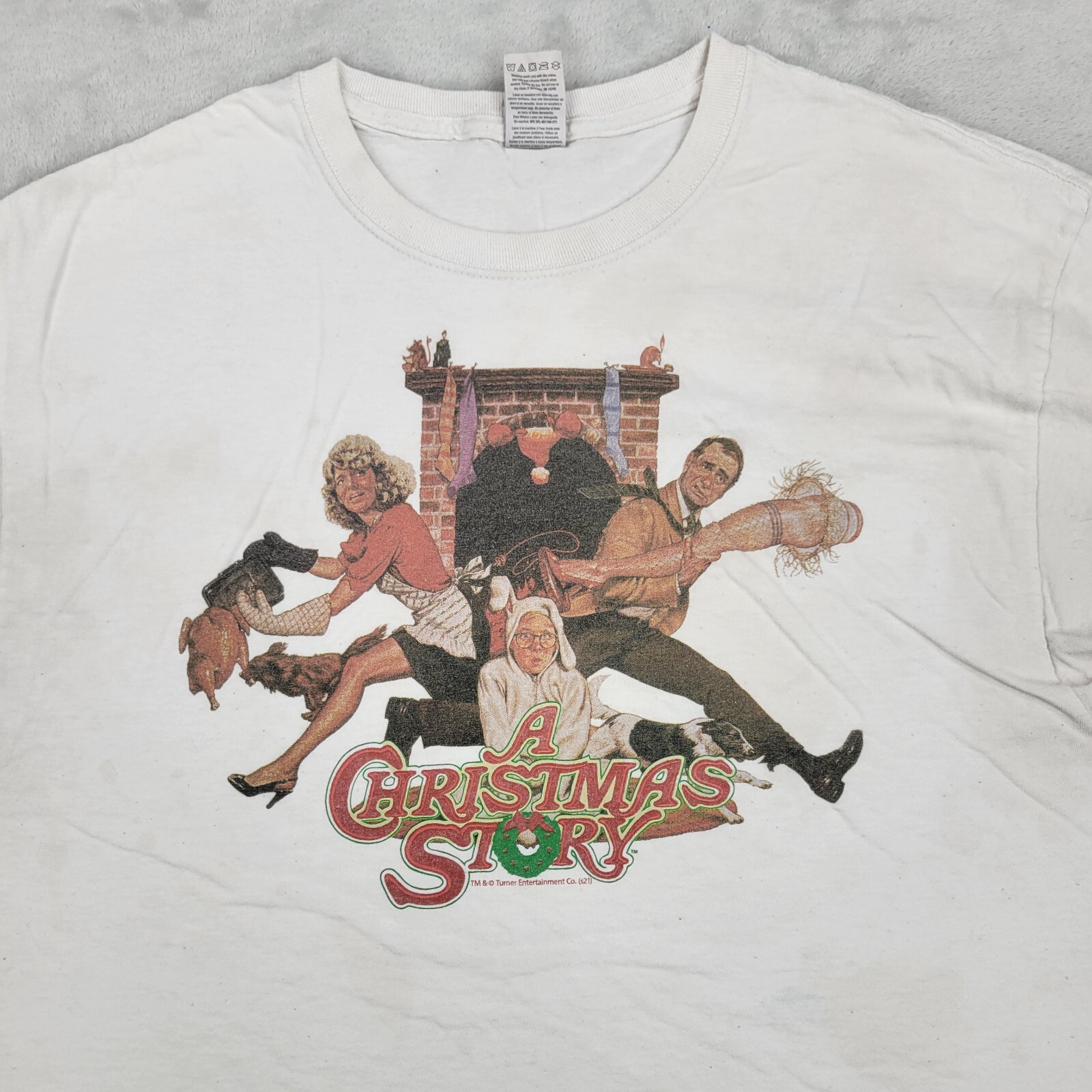 A Christmas Story Shirt Mens Medium Movie Promo Turner Classic Holiday Adult gallery
