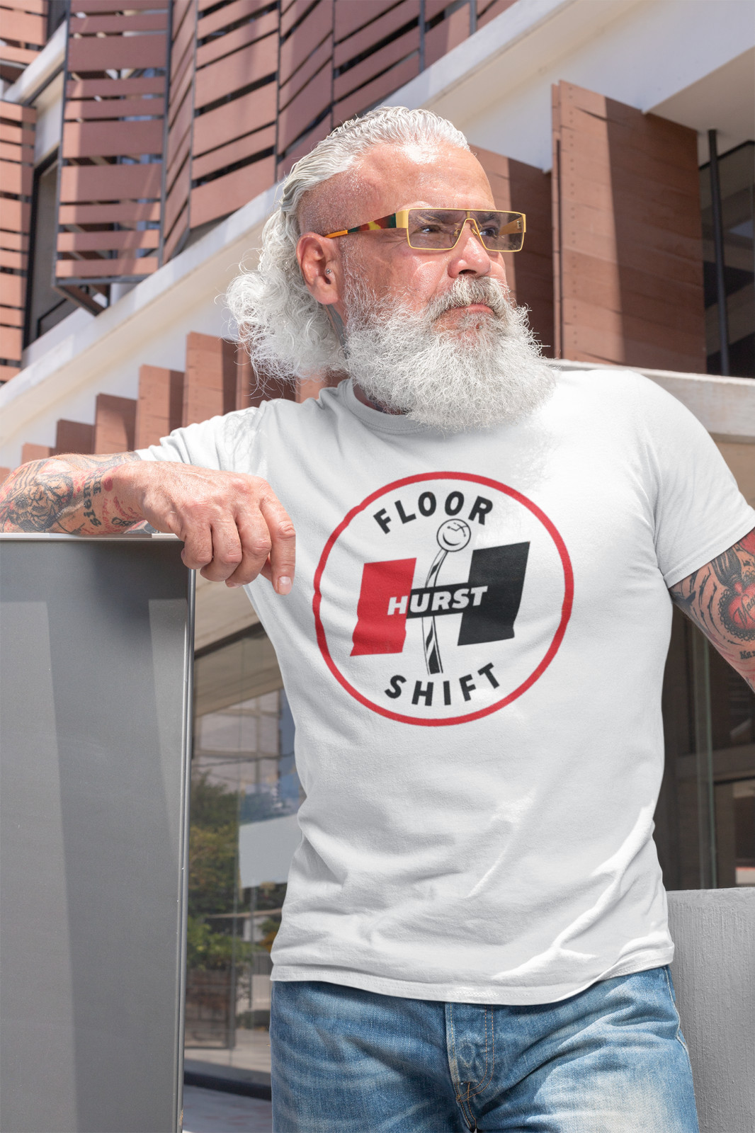 Hurst Shifter Logo T-Shirt Sizes S-2xl Hotrod Rockabilly Drag Racing Shirt gallery