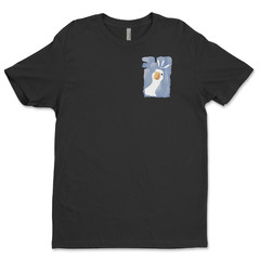 DTF Surprise duck/ Custom Unisex Soft Style T-Shirts, Next Level- Cotton