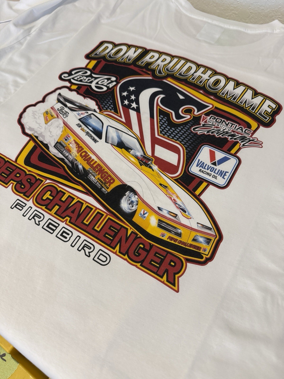 Don the SNAKE Prudhomme 1984 Pepsi Challenger Vintage style (322) T-Shirt gallery