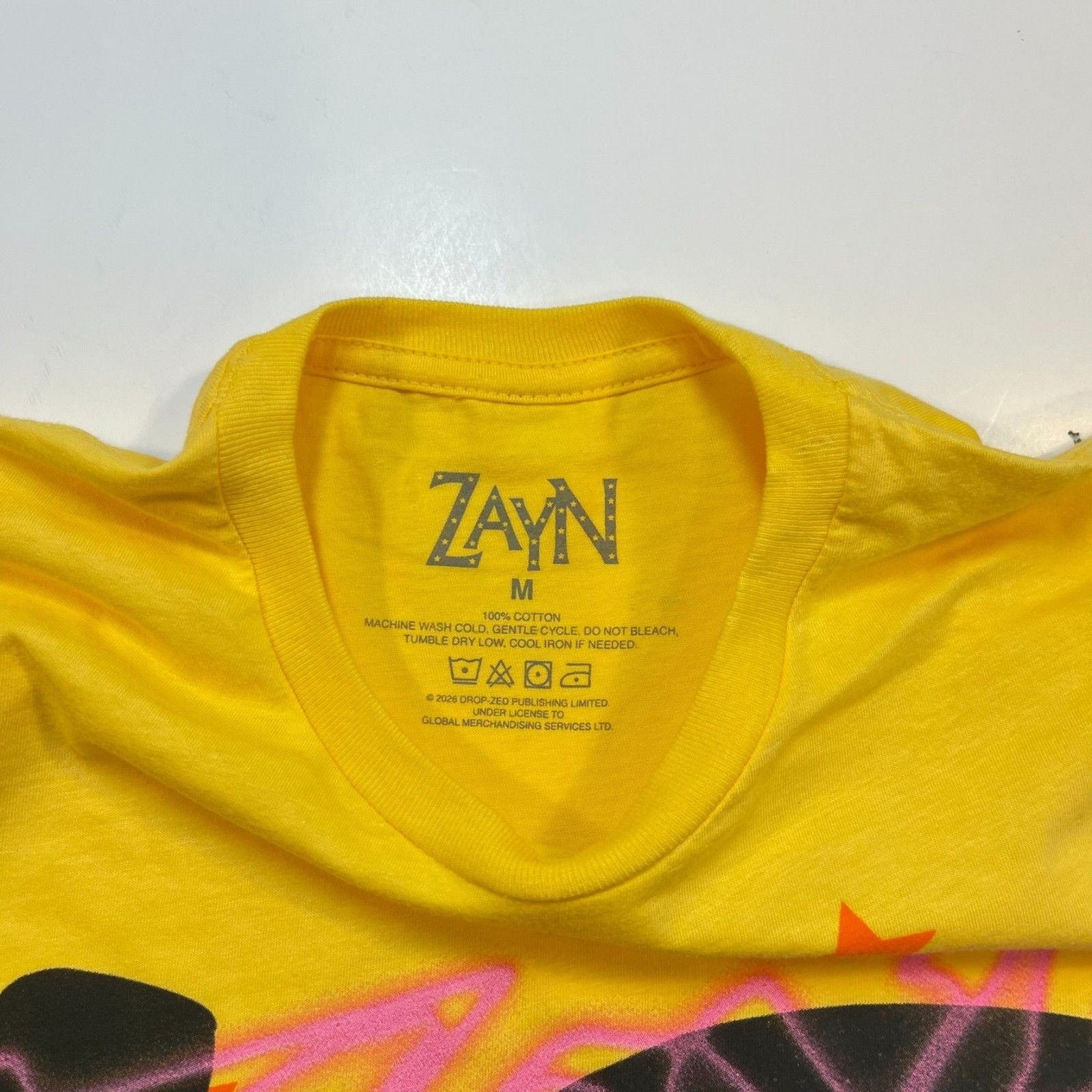 NEW Zayn Malik One Direction Concert Tour Las Vegas T SHIRT Sz Mens M gallery