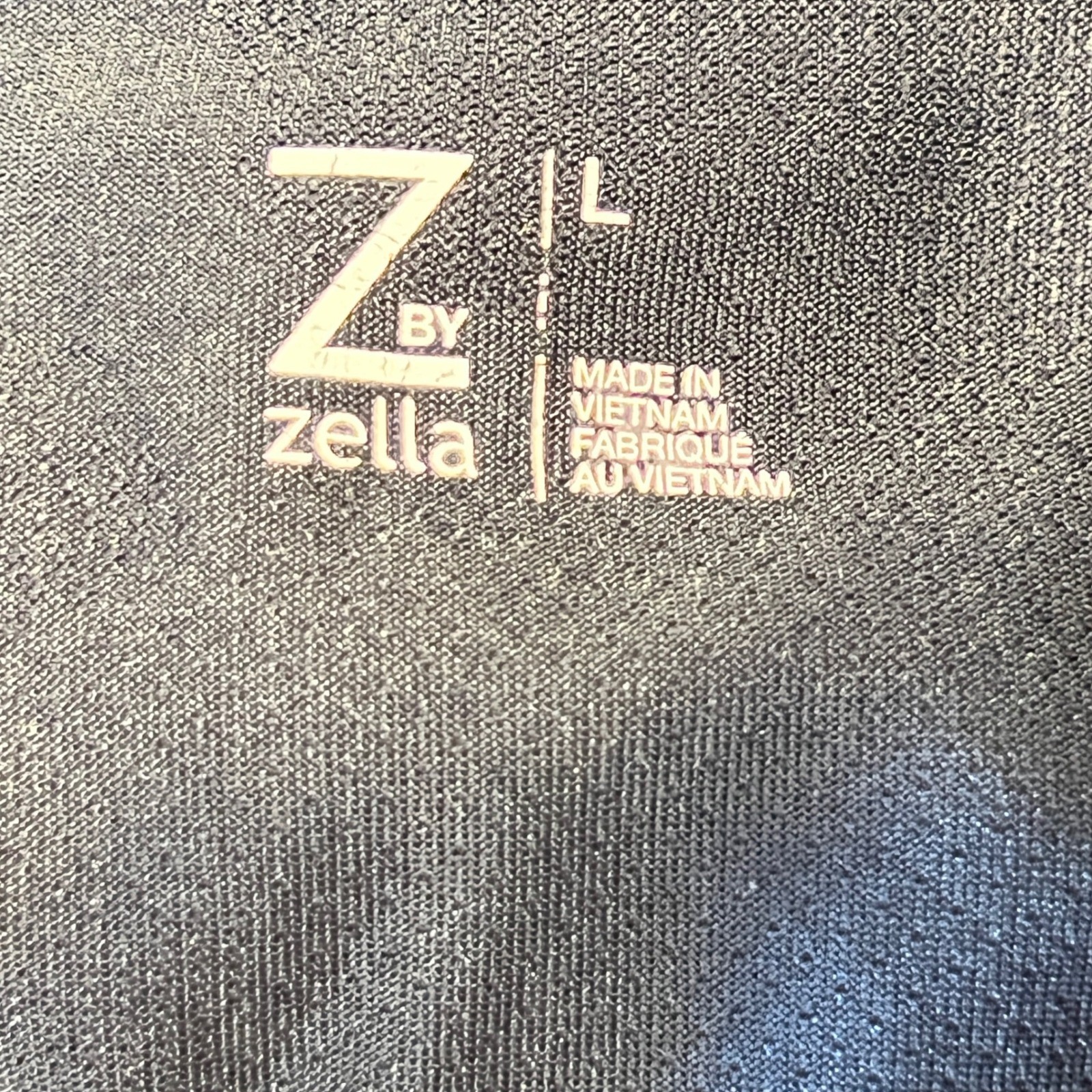 1010 | Z by Zella Performance Raglan Long Sleeve Athletic Tee Black Mens L gallery