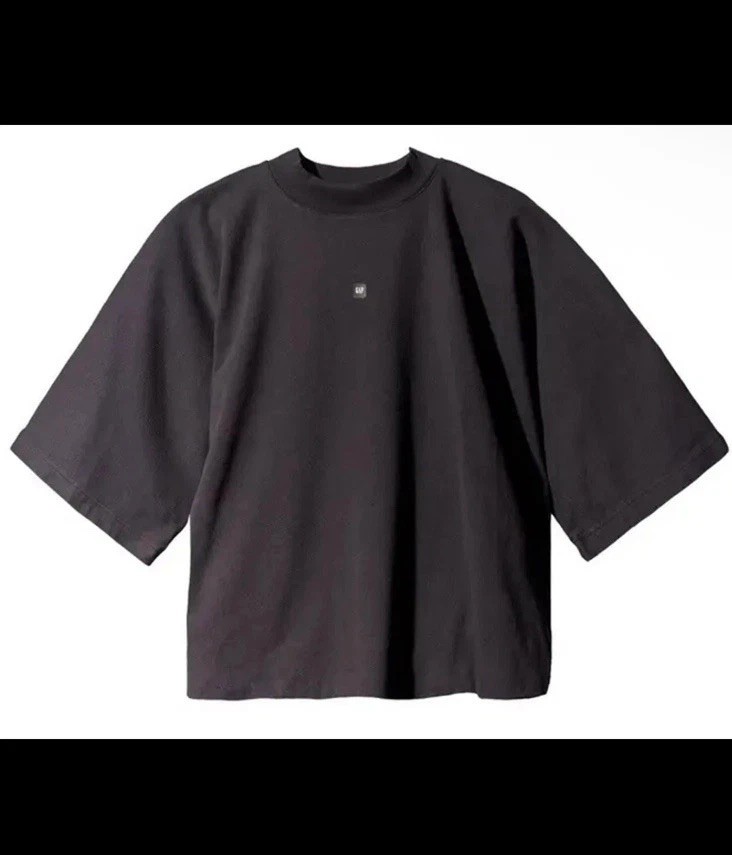 Yeezy Gap Cropped Logo No Seam Mens Tee Size XS SHIPS SAME DAY✅ gallery