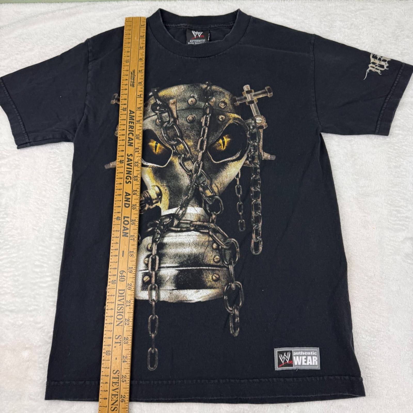 WWE Randy Orton Gas Mask Graphic T-Shirt Men Small Black Legend Killer Wrestling gallery