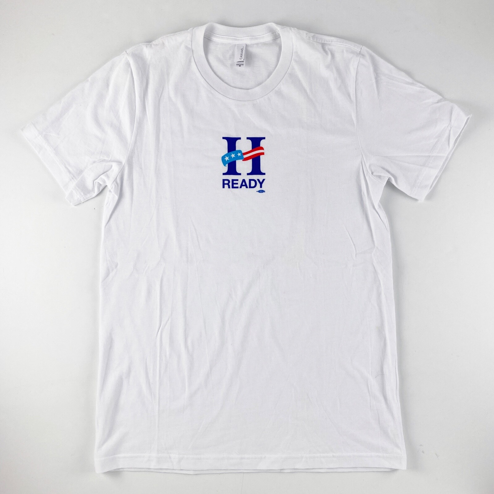Hillary Clinton Presidential Election Ready Campaign Shirt Mens Medium