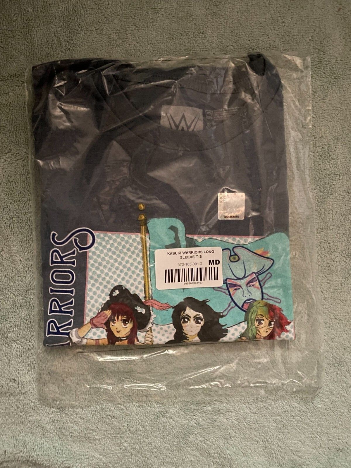 KABUKI WARRIORS LONG SLEEVE SHIRT – OFFICIAL WWE MERCH -VARIOUS SIZES M L XL 2XL