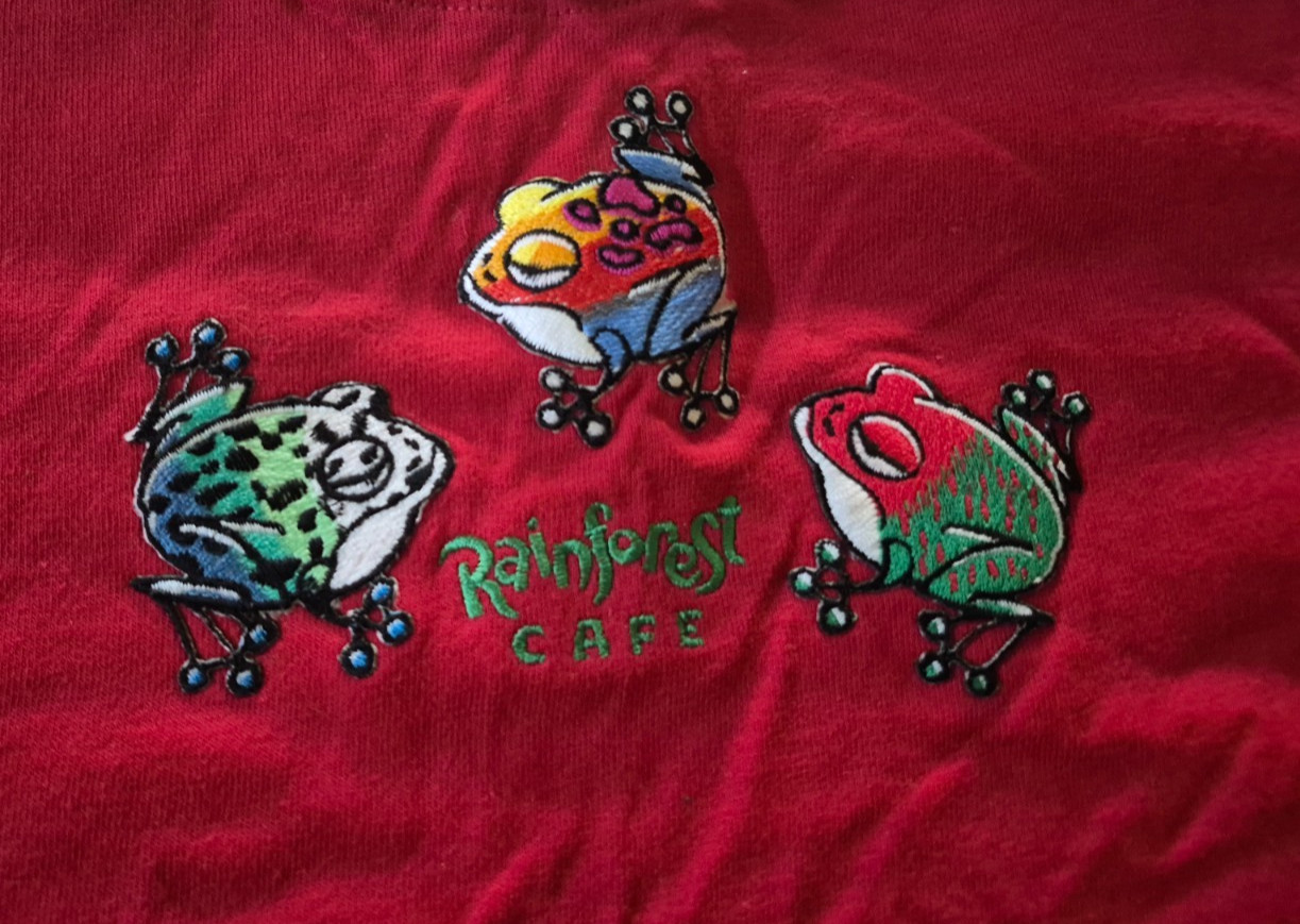 Vintage Rainforest Cafe Child's T-shirt (New) gallery