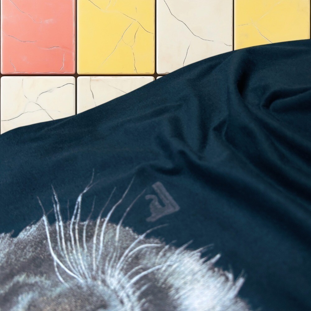 Vintage 90S Bob Harrison Tiger Shirt 90s Men M Black The Wild side Graphic Tee gallery