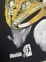 Hell Studios star Classic gold ring pattern Tee Mens Short sleeved T-shirt