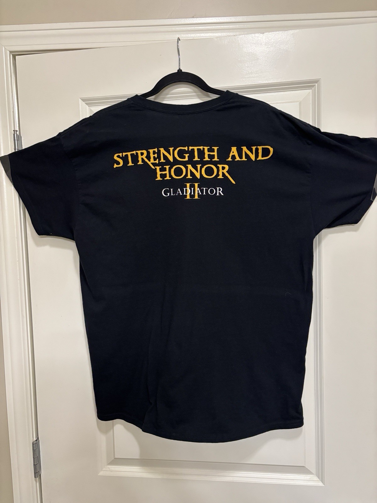 Gladiator II Lucius Portrait T-Shirt Front & Back Print Size XL gallery