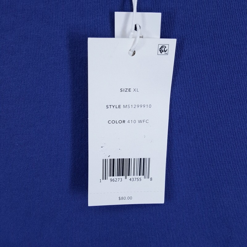 VINCE Shirt Mens XL Blue Pullover Crew Short Sleeve 100% Cotton T-Shirt Tee gallery