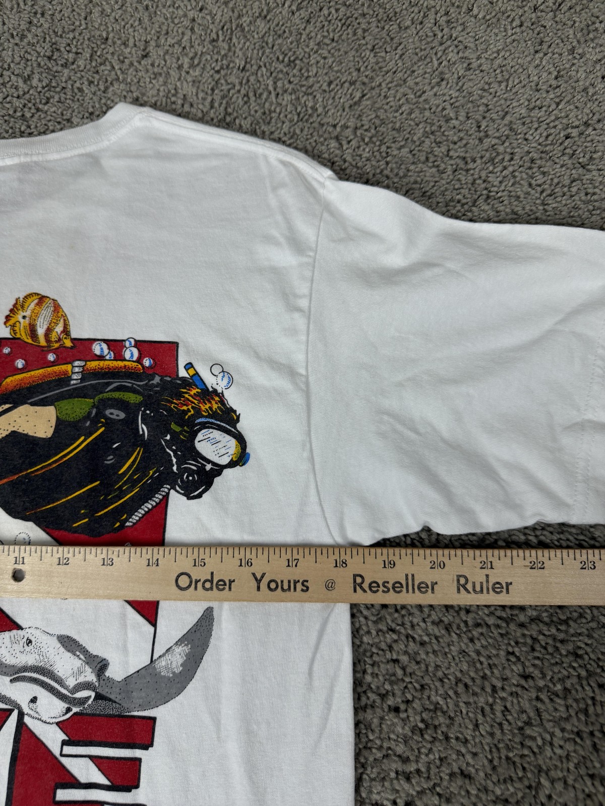 Vintage Cozumel Mexico Scuba Diving Shirt Mens M Ocean Dive Ocean Flag Tee gallery
