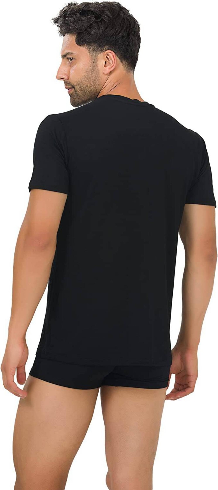 Bambooven Men’s Crew-Neck T-Shirt – Classic O-Neck (3 Pack) gallery