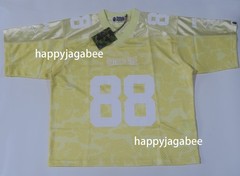 A BATHING APE Men’s SOLID CAMO MULTI LOGO RELAXED FIT FOOTBALL JERSEY TEE rz