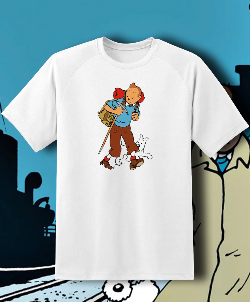 Les Aventures De Tintin T shirt Adult & Youth sizes FAST SHIP!! gallery