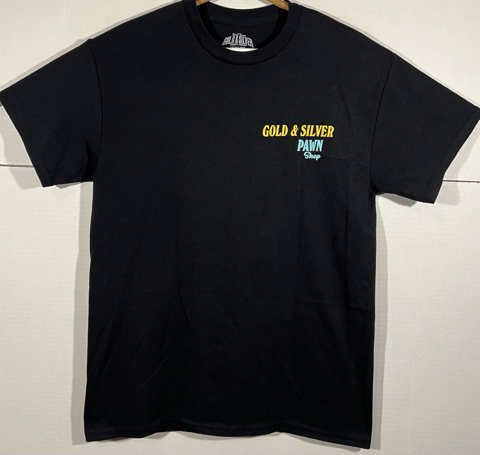Gold And Silver Pawn Shop Las Vegas Nevada Store Front Tee Shirt Sz Medium Black gallery