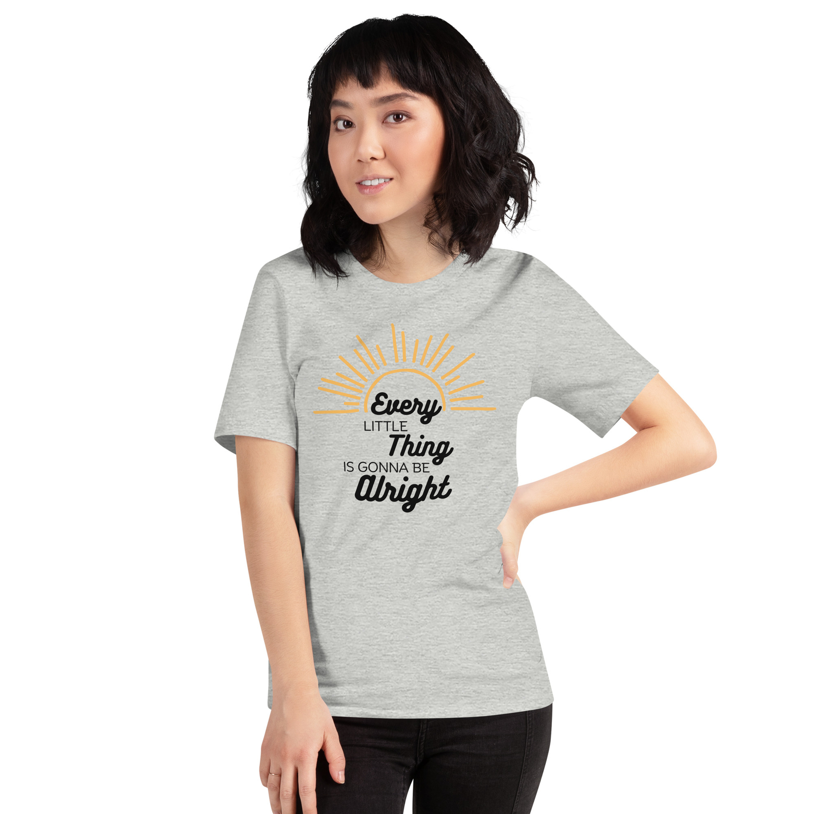 Every Little Thing Is Gonna Be Alright Unisex T-shirt S,M,L,XL,2X,3X,4X gallery