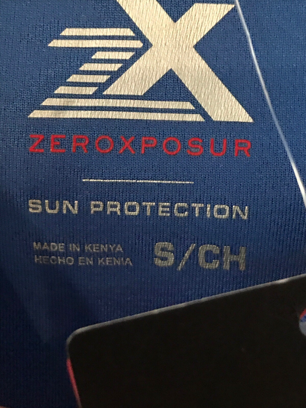 Men's ZEROXPOSUR Blue Crew Neck Active Short Sleeve T-Shirt Size Small gallery