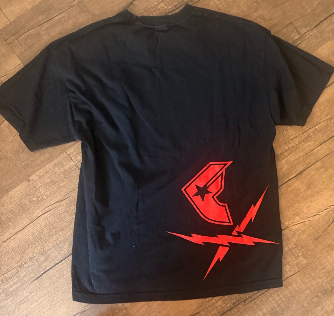 Y2K Famous Stars & Strap Shirt Mens F Logo Graphic Grunge Skater Streetwear gallery