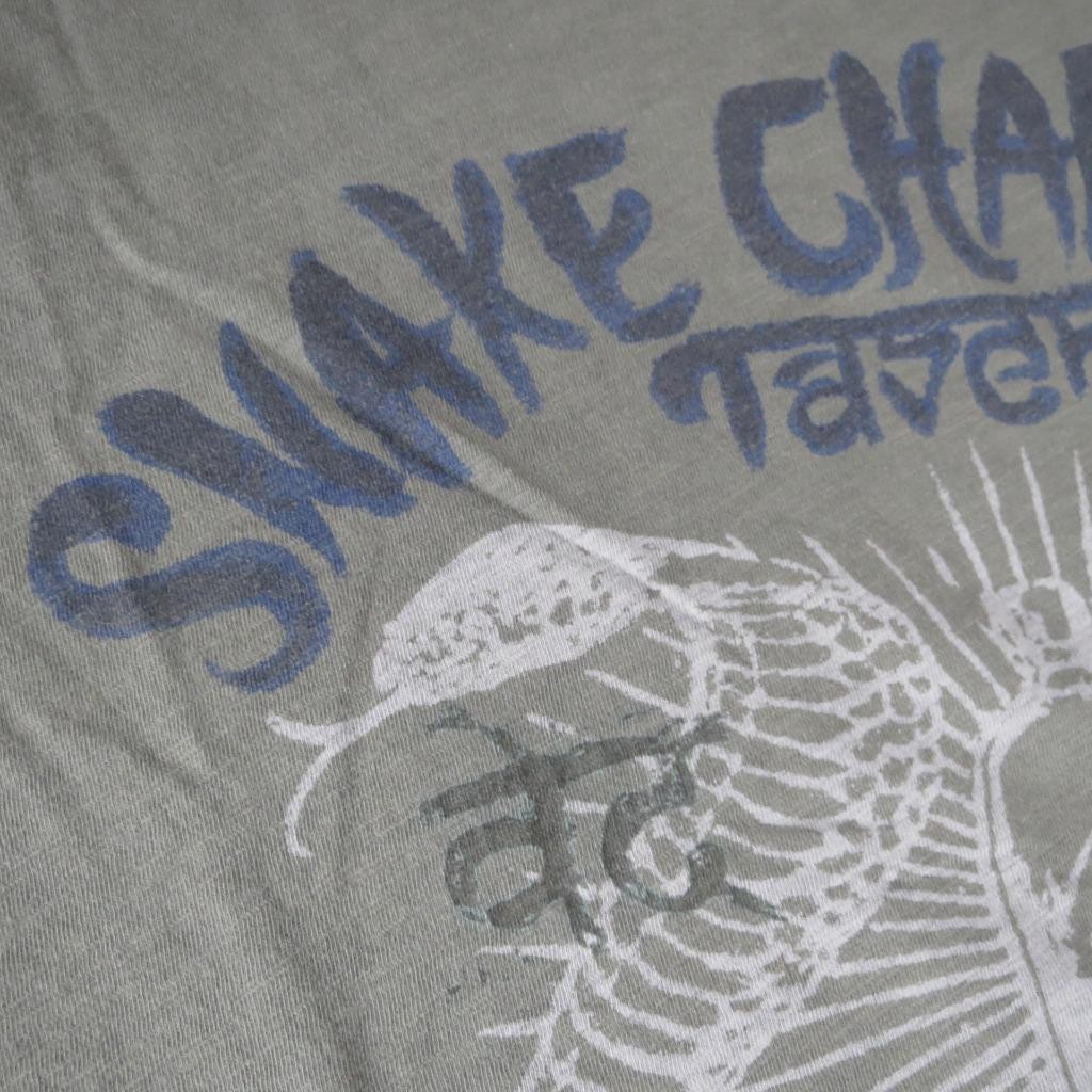 Lucky Brand Snake Charmer Tavern Mens MEDIUM Shirt Bombay India Cobra Venom gallery