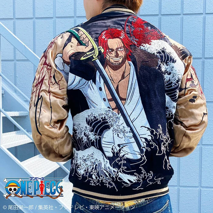 Karakuri Soul x ONE PIECE Shanks Sukajan Black / Gold Japan gallery