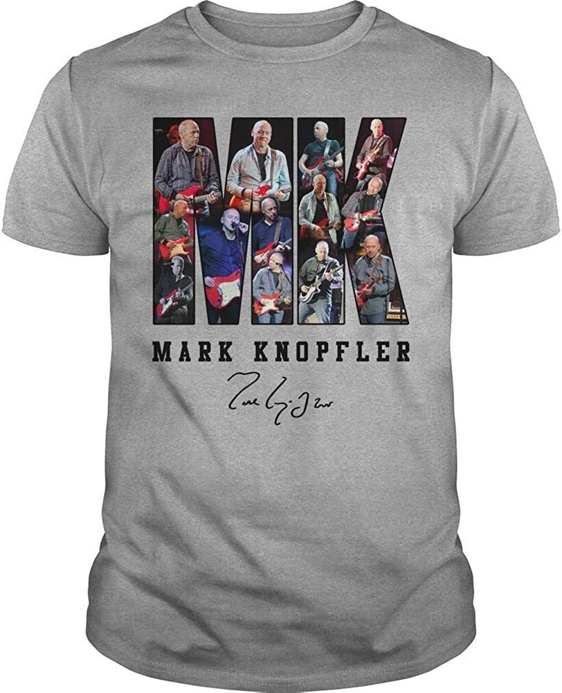 Mark Knopfler Short Sleeve Gift For Fan Sport Gray Al size T-Shirt QQ417