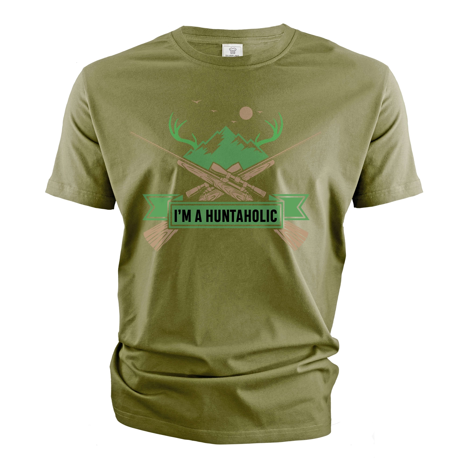 Men's Funny huntaholic Tshirt Hunting funny shirts Hunting birthday tee gallery