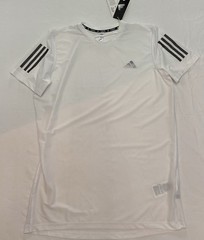 adidas Men’s OWN THE RUN TEE Size Medium Reflective Stripe
