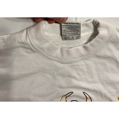VTG Y2K Samurai Warrior Super Heavy Japan T-Shirt White Mens 3XLT Tall Pro-Top