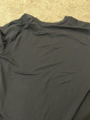 2Pack UNIQLO HEATTECH Extra Warm Men’s S Black Thermal Shirts V-Neck & Crew Neck